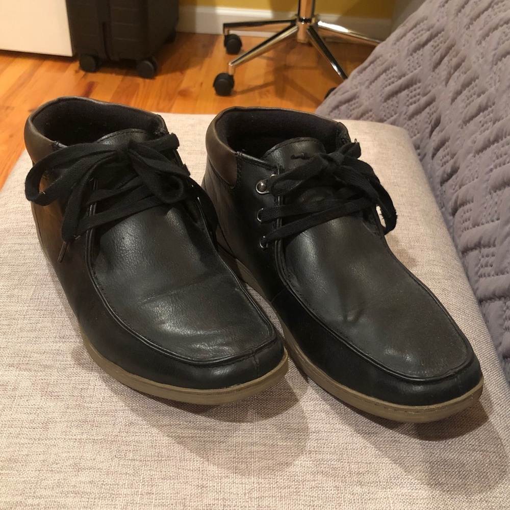 Black boots